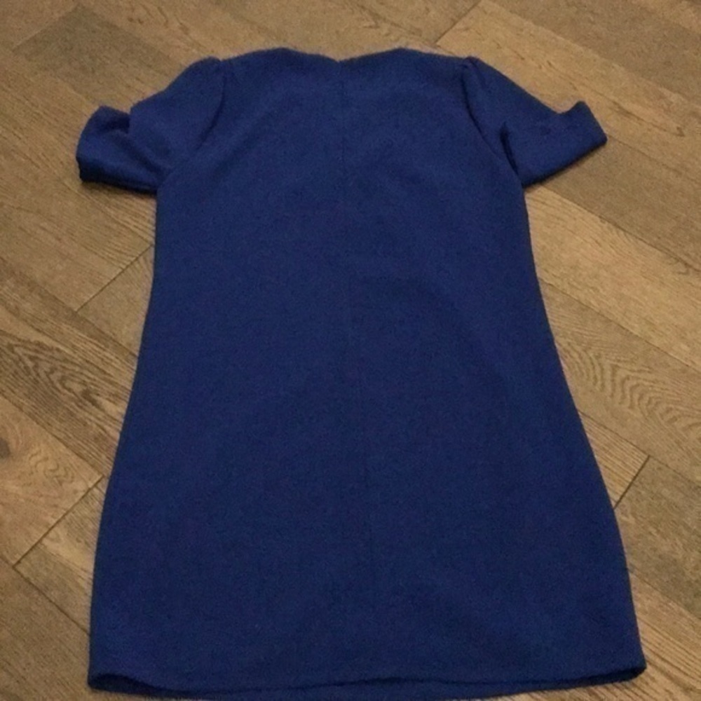 Annabella Blue Shift Dress Size M - Picture 3 of 4